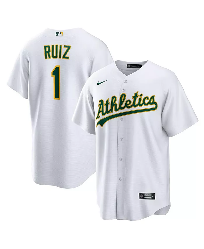 Мужская Esteury Ruiz White Oakland Athletics Home Replica Jersey Nike
Мужская Esteury Ruiz White Oakland Athletics Home Replica Jersey Nike