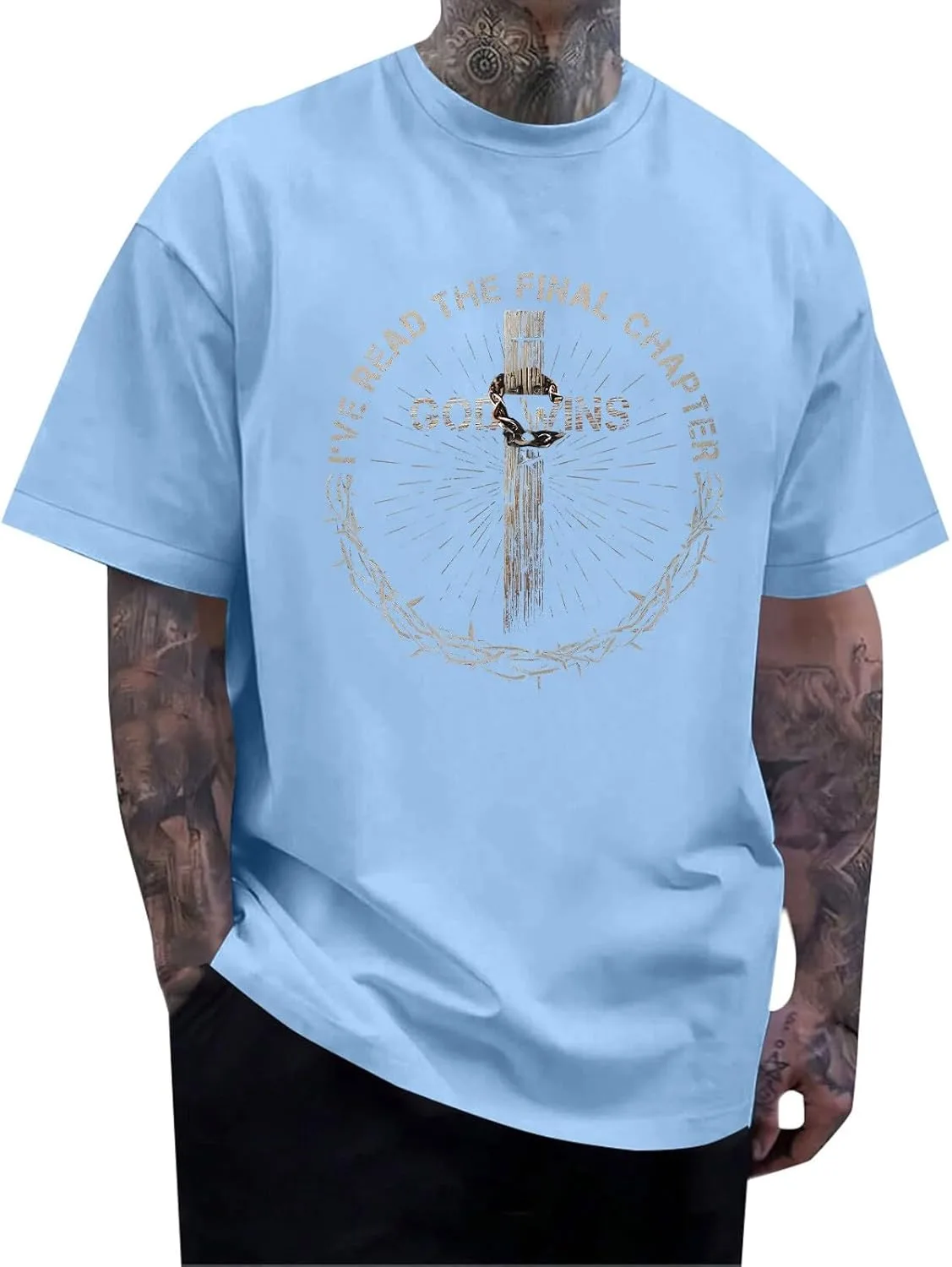 Футболка Christian Faith с принтом креста, летняя, с коротким рукавом
Футболка Christian Faith с принтом креста, летняя, с коротким рукавом