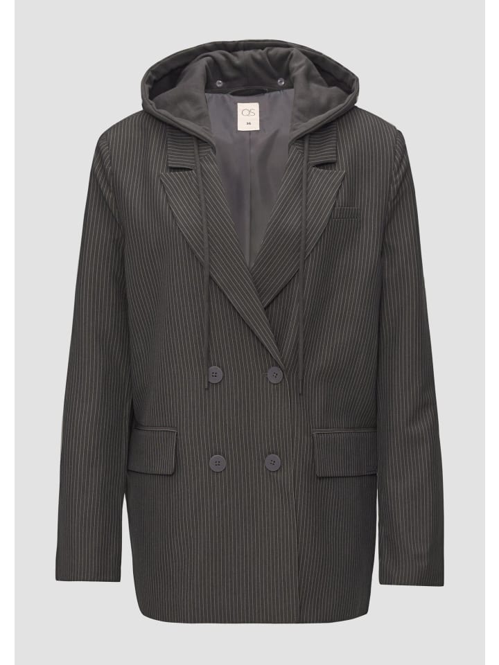 QS Домашний пиджак темно-серого цвета (00J0)
QS Домашний пиджак темно-серого цвета (00J0)