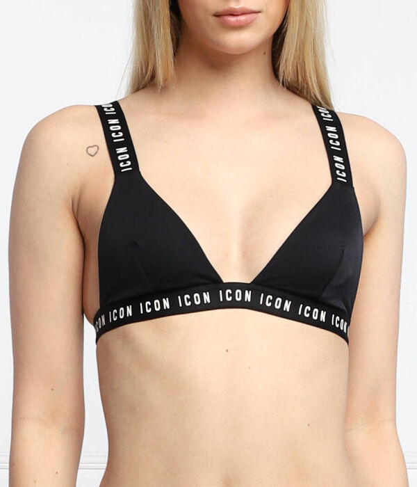 Верх бикини Dsquared2, черный
Верх бикини Dsquared2, черный