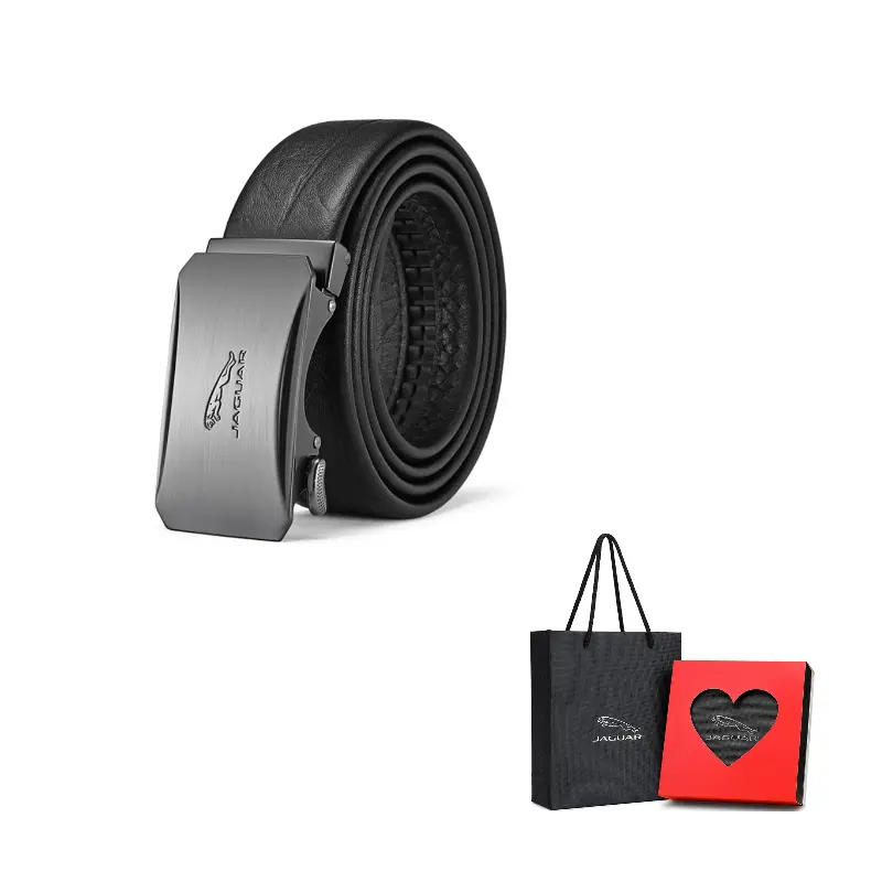 JAGUAR Кожаный ремень мужской черный, Black
JAGUAR Кожаный ремень мужской черный, Black
