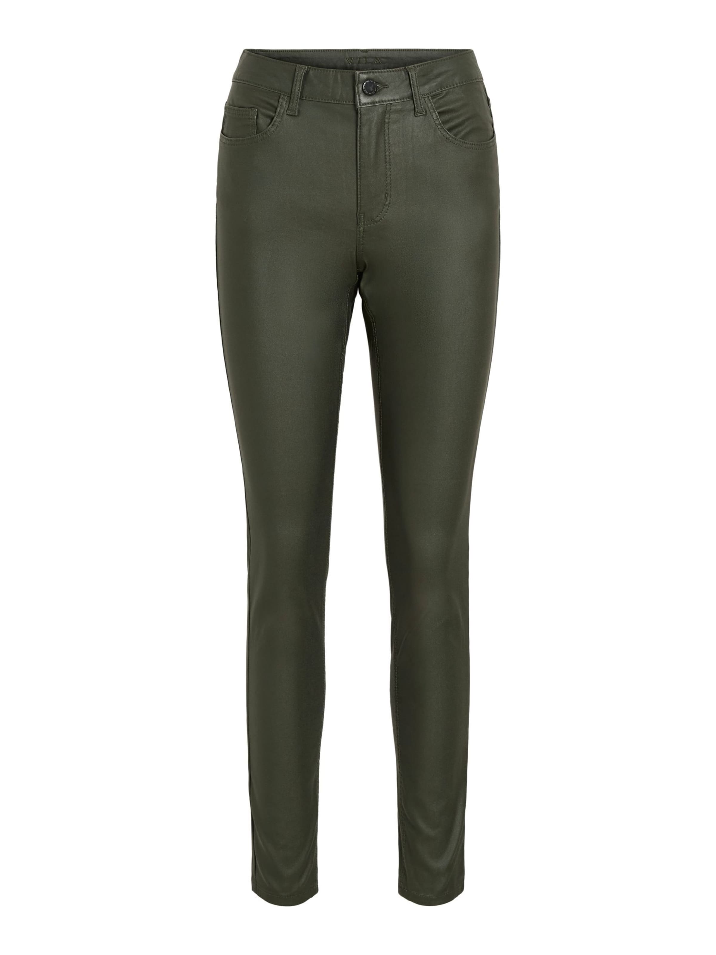 VILA Узкие брюки 'VISarah' в оливковом цвете
VILA Узкие брюки 'VISarah' в оливковом цвете