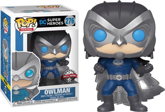 Funko POP DC Super Heroes 276 Owlman, специальное издание Funko POP!
Funko POP DC Super Heroes 276 Owlman, специальное издание Funko POP!