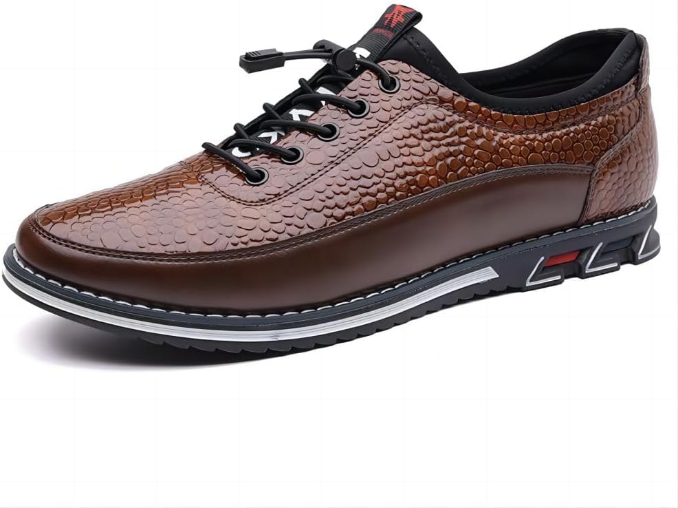 Мужские повседневные кожаные лоферы для бизнеса и официальных мероприятий, удобные и работы, с регулируемой посадкой, дышащие, легкие оксфорды Asifn, коричневый
Мужские повседневные кожаные лоферы для бизнеса и официальных мероприятий, удобные и работы, с регулируемой посадкой, дышащие, легкие оксфорды Asifn, коричневый