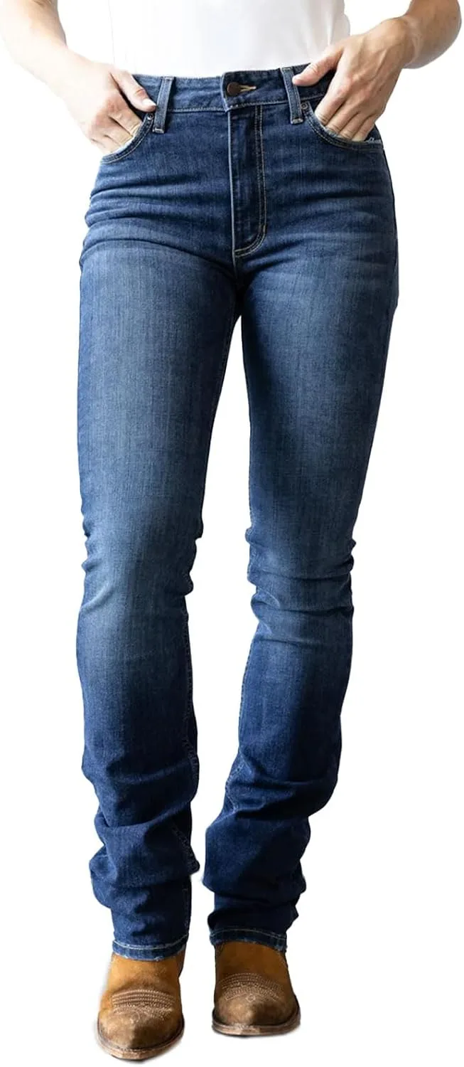 Kimes Ranch Sarah Casual джинсы женские Western High Rise Waist & Slim Bootcut Dark Wash Blue Tri-Blend Denim
Kimes Ranch Sarah Casual джинсы женские Western High Rise Waist & Slim Bootcut Dark Wash Blue Tri-Blend Denim