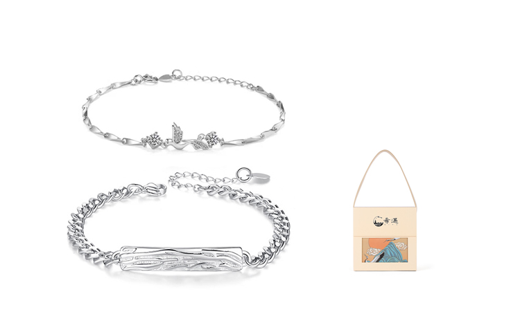 Браслет унисекс SHEEHHYY, серебристо-синий
Браслет унисекс SHEEHHYY, серебристо-синий