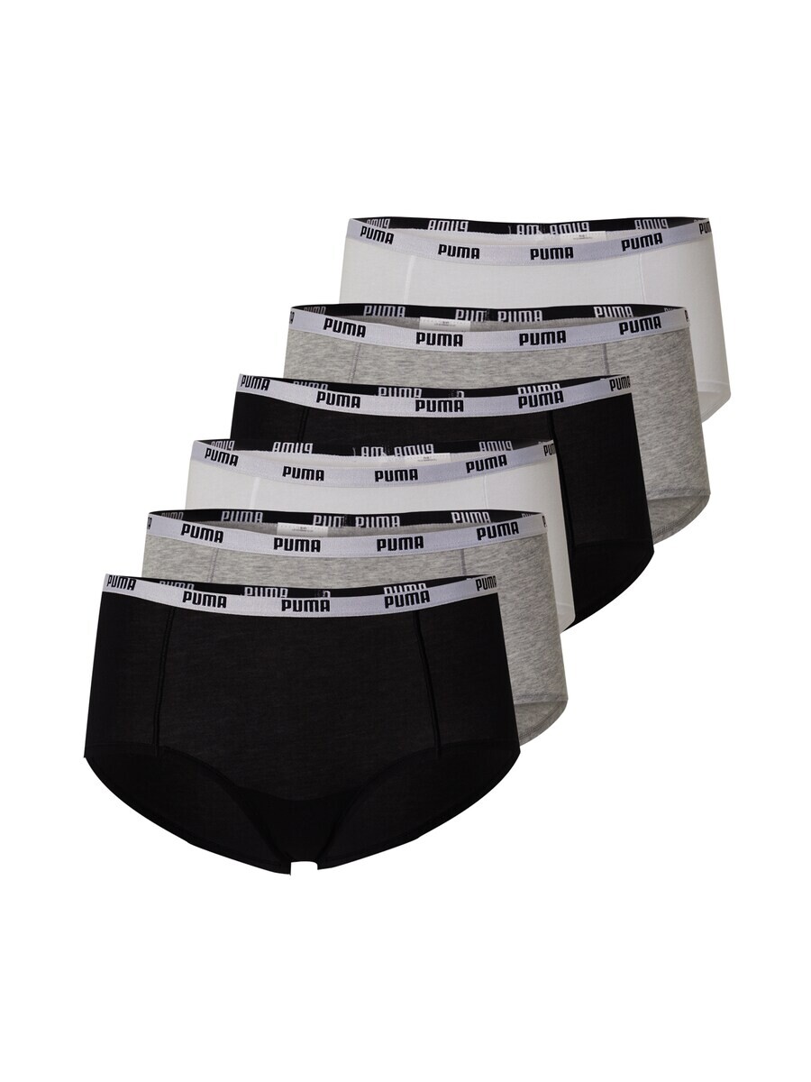 Трусы Puma, серый/черный/белый
Трусы Puma, серый/черный/белый