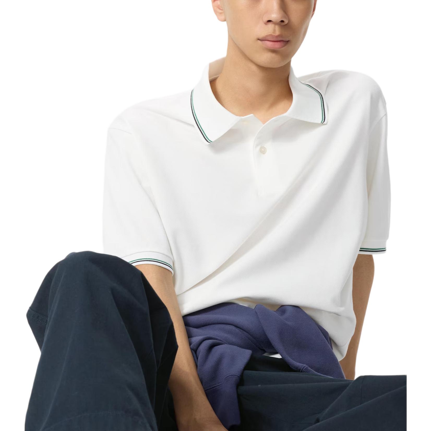 UNIQLO Jw Anderson X футболка поло Unisex белая
UNIQLO Jw Anderson X футболка поло Unisex белая