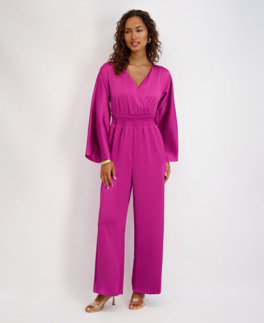 Женский комбинезон с V-образным вырезом kensie, Fuchsia
Женский комбинезон с V-образным вырезом kensie, Fuchsia