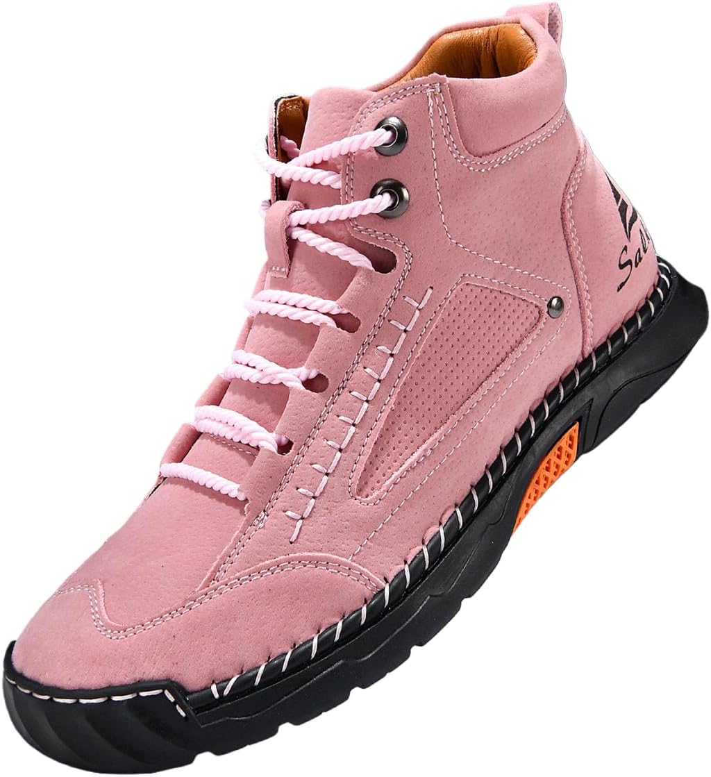 Мужские повседневные походные ботинки, дышащие, противоскользящие, теплые, средней высоты, ботинки до щиколотки для пеших прогулок, путешествий, отдыха, альпинизма и бездорожья Generic, розовый
Мужские повседневные походные ботинки, дышащие, противоскользящие, теплые, средней высоты, ботинки до щиколотки для пеших прогулок, путешествий, отдыха, альпинизма и бездорожья Generic, розовый