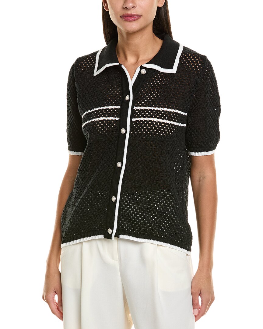 ANNA KAY Edmounde Поло свитер из кашемировой смеси, черный
ANNA KAY Edmounde Поло свитер из кашемировой смеси, черный