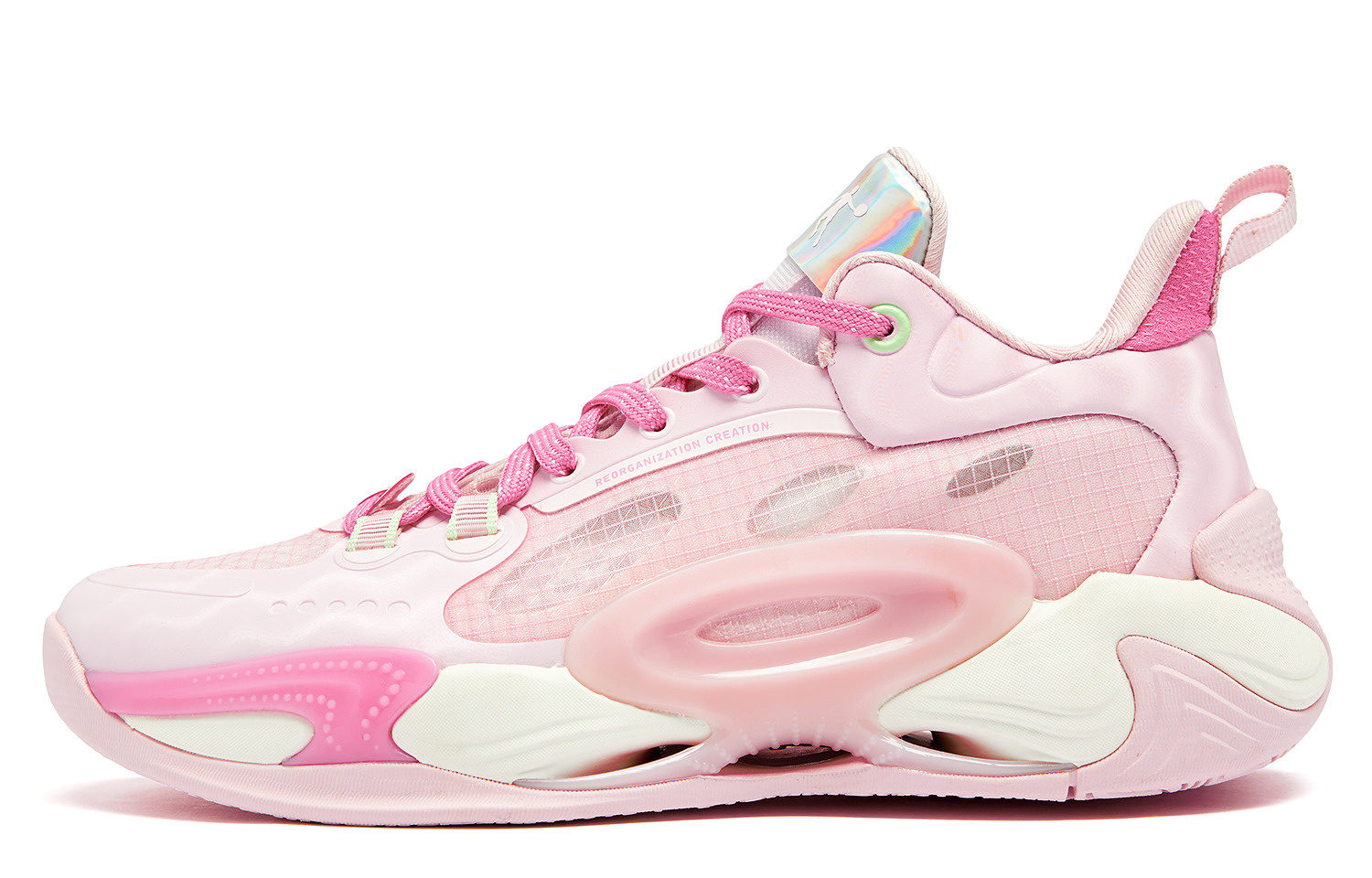 Баскетбольные кроссовки для детей и подростков с амортизацией, дышащие и противоскользящие QIAODAN, розовый
Баскетбольные кроссовки для детей и подростков с амортизацией, дышащие и противоскользящие QIAODAN, розовый