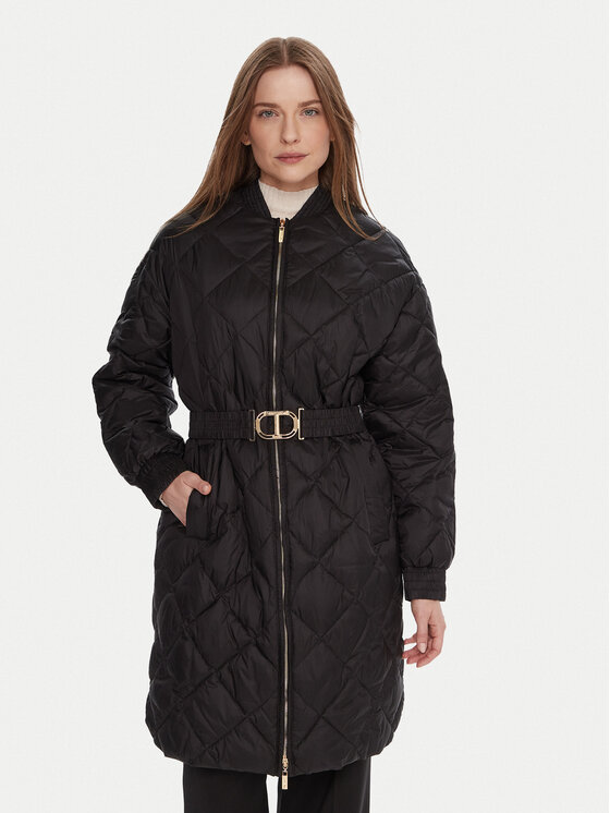 Демисезонная куртка regular fit 252TP2130 Twinset, черный
Демисезонная куртка regular fit 252TP2130 Twinset, черный