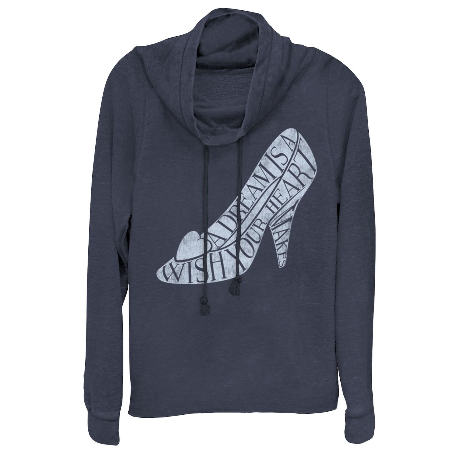 Стеклянные тапочки Золушки Disney's. Пуловер с воротником-хомутом для юниоров. Licensed Character