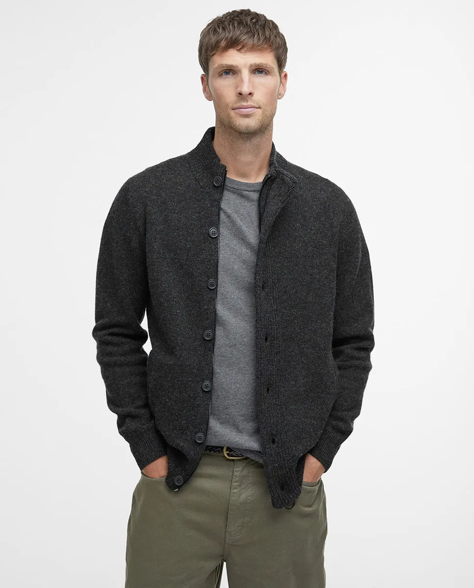 Мужской свитер на молнии Barbour, серый
Мужской свитер на молнии Barbour, серый