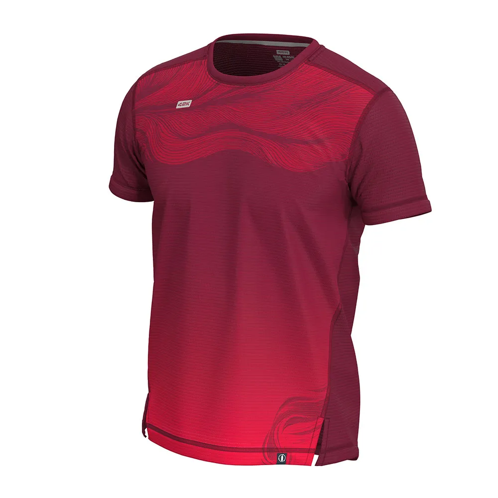 Футболка с коротким рукавом спортивная 42k Running Pangea, красный
Футболка с коротким рукавом спортивная 42k Running Pangea, красный