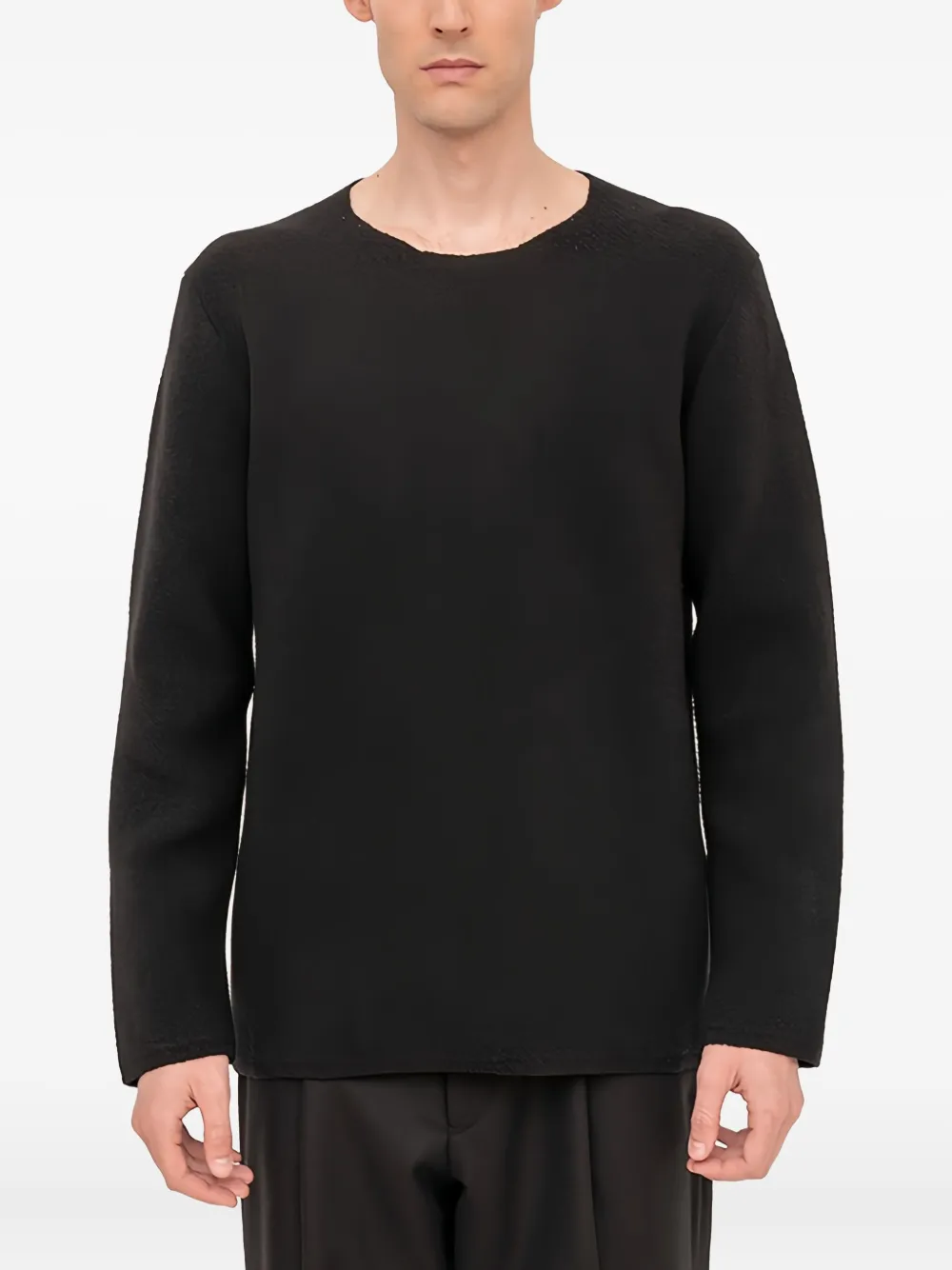 Свитер с круглым вырезом Comme Des Garçons Homme Plus, черный
Свитер с круглым вырезом Comme Des Garçons Homme Plus, черный