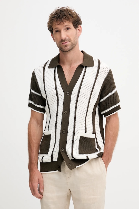 Хлопковый кардиган Frescobol Carioca, зеленый
Хлопковый кардиган Frescobol Carioca, зеленый