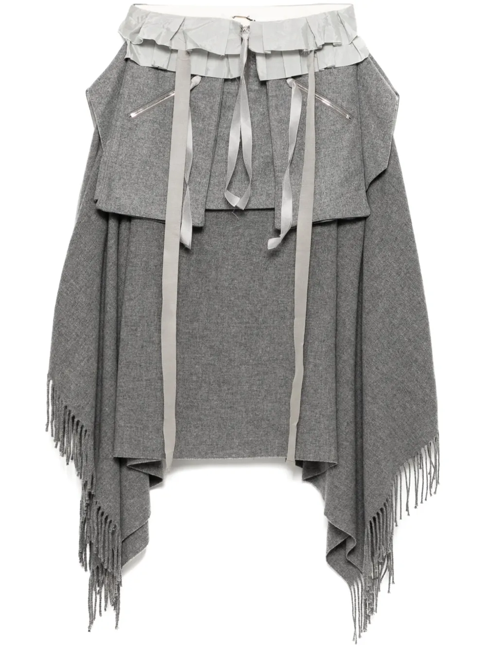 Юбка с необработанными краями midorikawa, серый
Юбка с необработанными краями midorikawa, серый