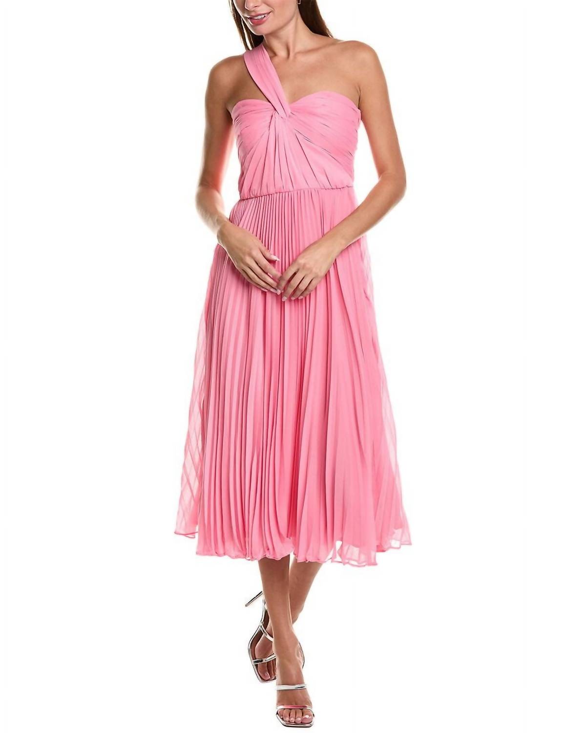 Женское шифоновое платье миди Lindsay в цвете розовый Ml Monique Lhuillier, розовый
Женское шифоновое платье миди Lindsay в цвете розовый Ml Monique Lhuillier, розовый