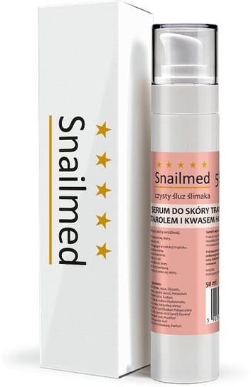 Сыворотка против прыщей для офиса Snailmed 50 мл
Сыворотка против прыщей для офиса Snailmed 50 мл