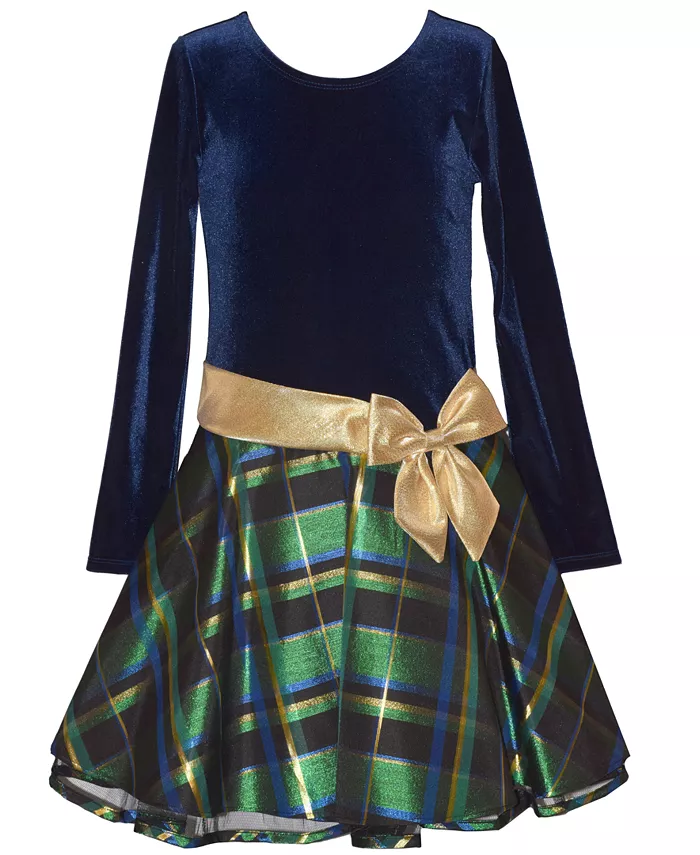 Длинное платье-хипстер в клетку с длинными рукавами для девочек 7-16 лет Bonnie Jean, синий
Длинное платье-хипстер в клетку с длинными рукавами для девочек 7-16 лет Bonnie Jean, синий