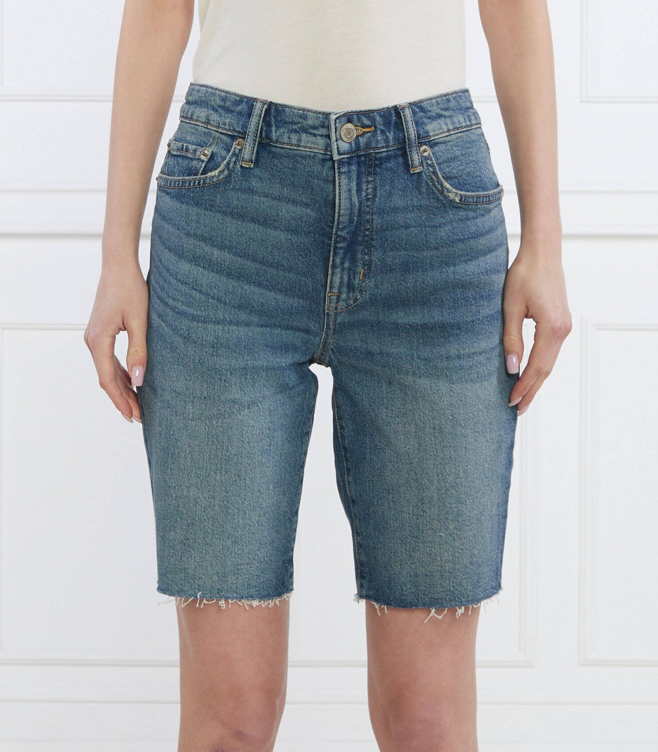 Джинсовые шорты LAUREN RALPH LAUREN Straight fit, синий
Джинсовые шорты LAUREN RALPH LAUREN Straight fit, синий