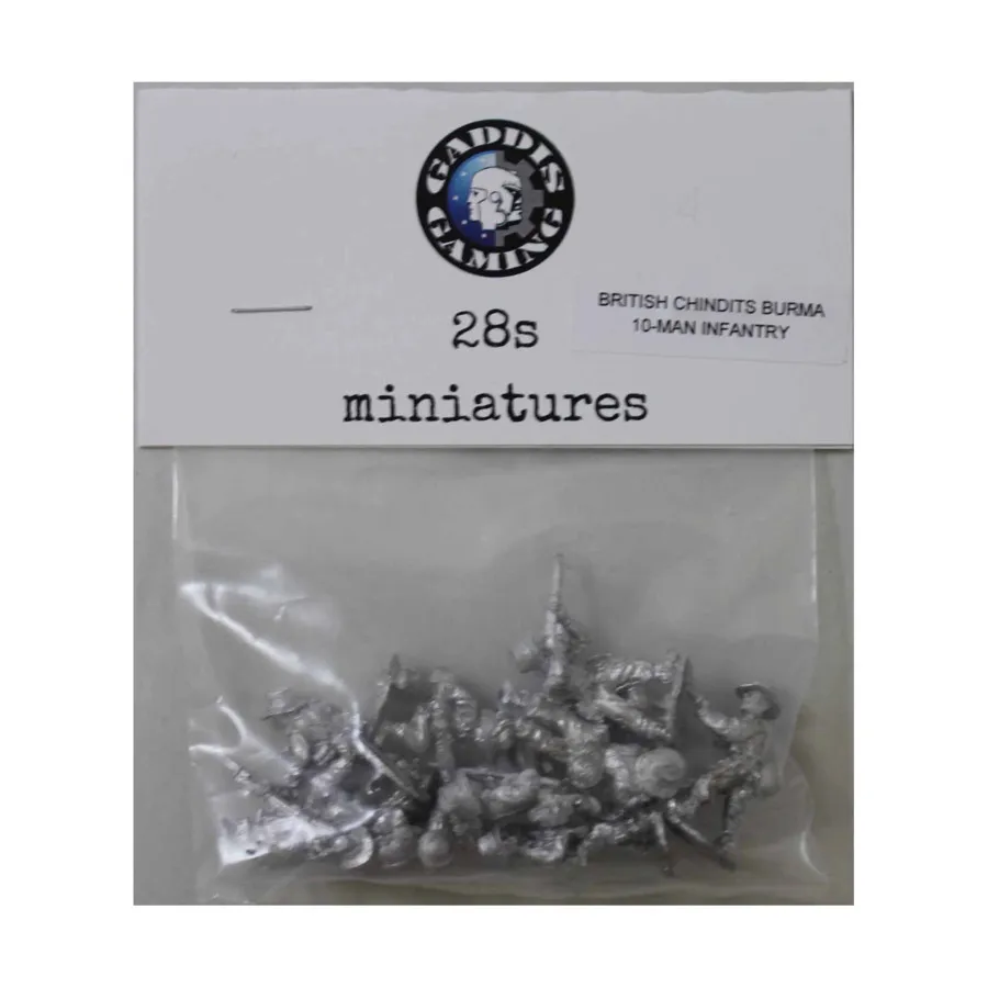 Пехотный ранец CBR из 10 человек, WWII Miniatures - British - Chindits Burma - Infantry (28mm)
Пехотный ранец CBR из 10 человек, WWII Miniatures - British - Chindits Burma - Infantry (28mm)