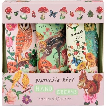 Vintage & Co X Nathalie Lete Forest Folk Крем для рук Трио 3x 30 мл Vintage & Co Beauty
Vintage & Co X Nathalie Lete Forest Folk Крем для рук Трио 3x 30 мл Vintage & Co Beauty