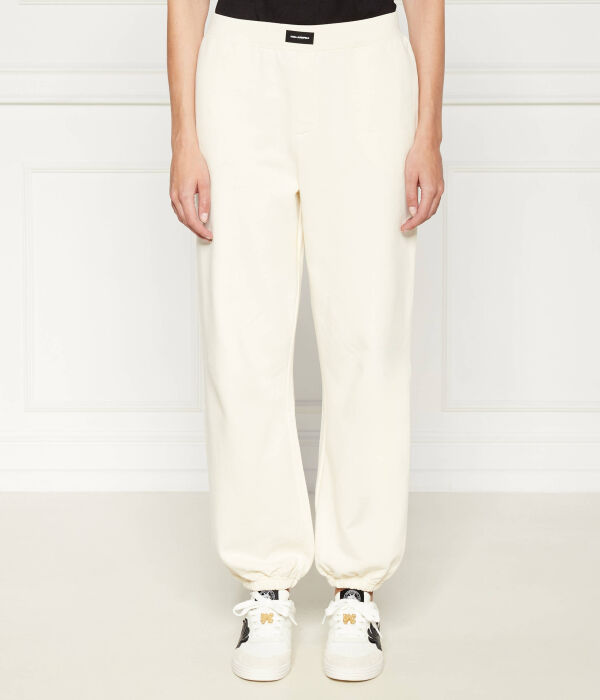 Брюки Regular fit Karl Lagerfeld, экрю 
Брюки Regular fit Karl Lagerfeld, экрю