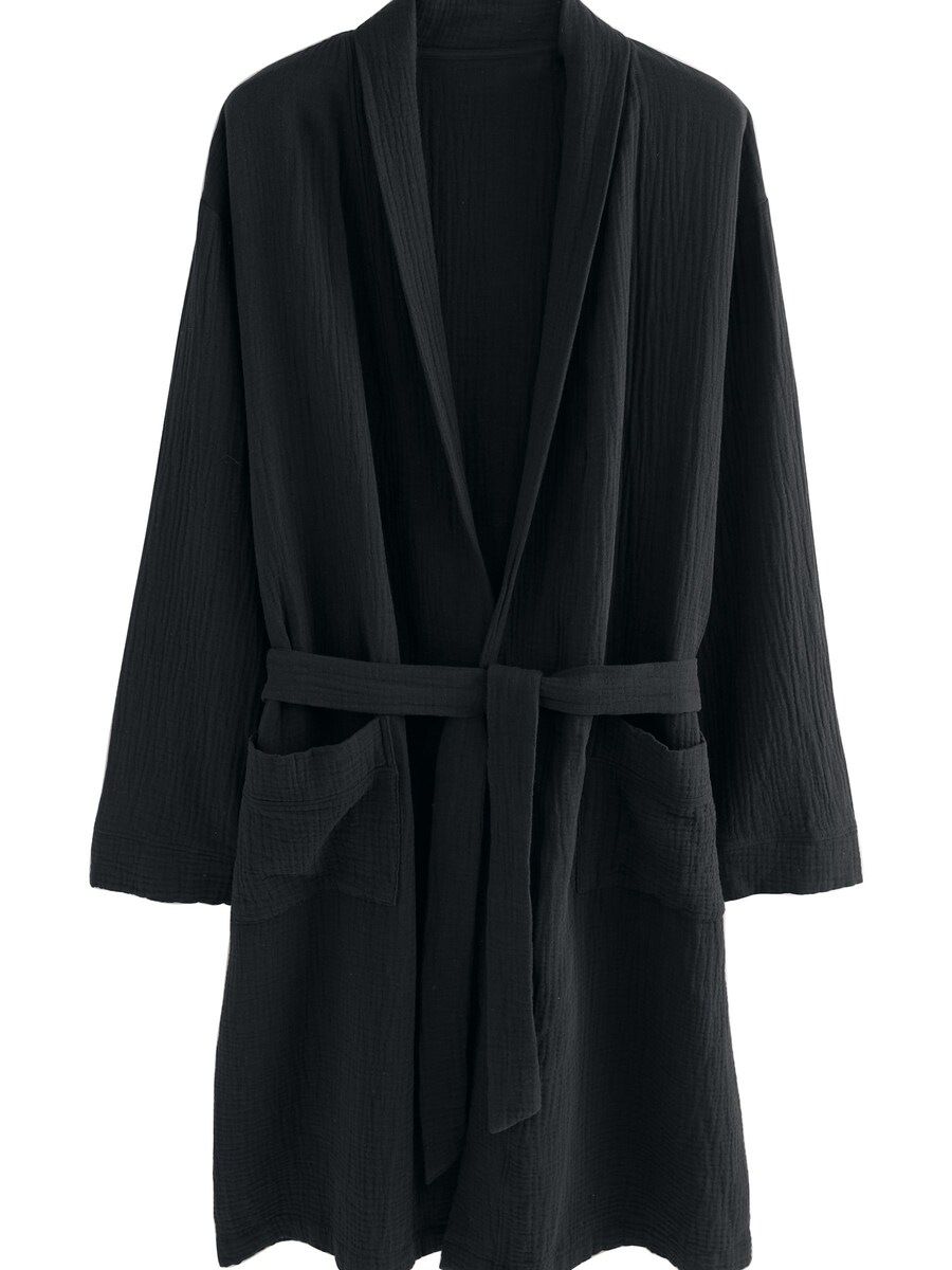 Короткий халат Next, черный
Короткий халат Next, черный