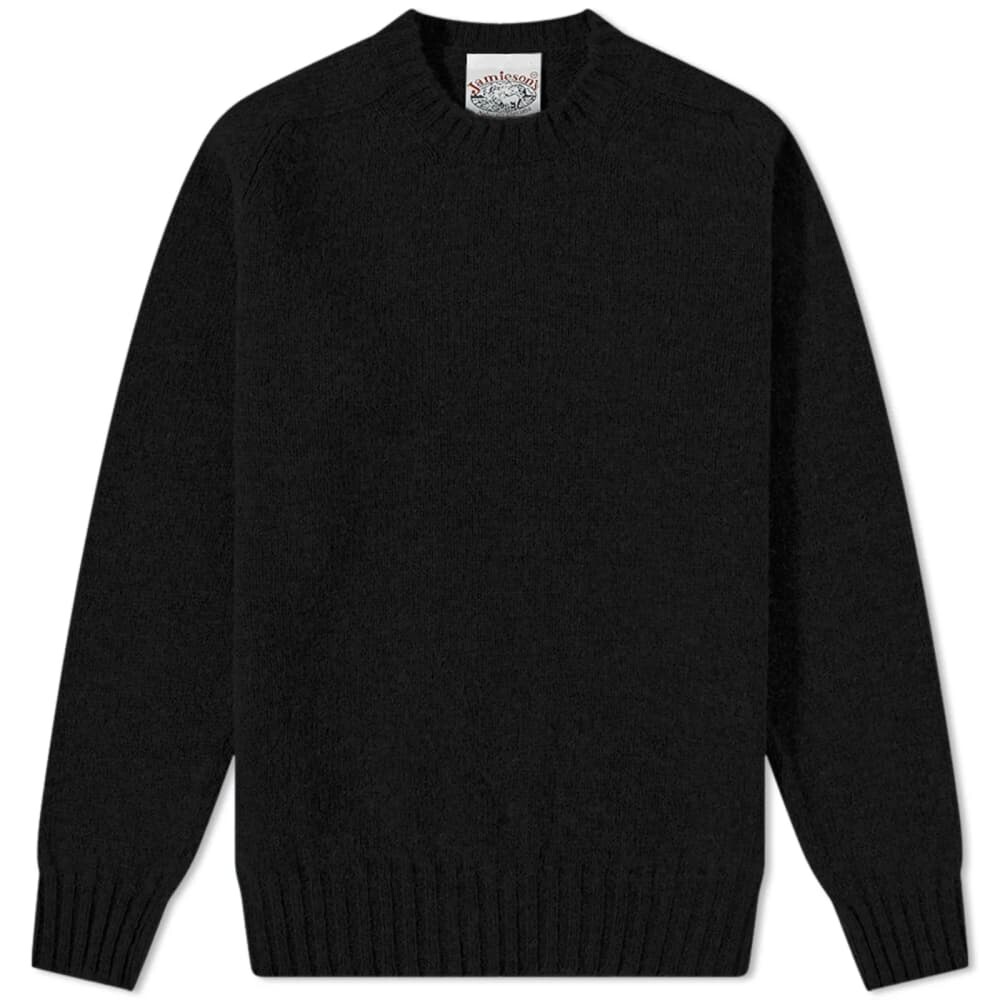 Свитер Jamiesons of Shetland Crew Knit, черный
Свитер Jamiesons of Shetland Crew Knit, черный