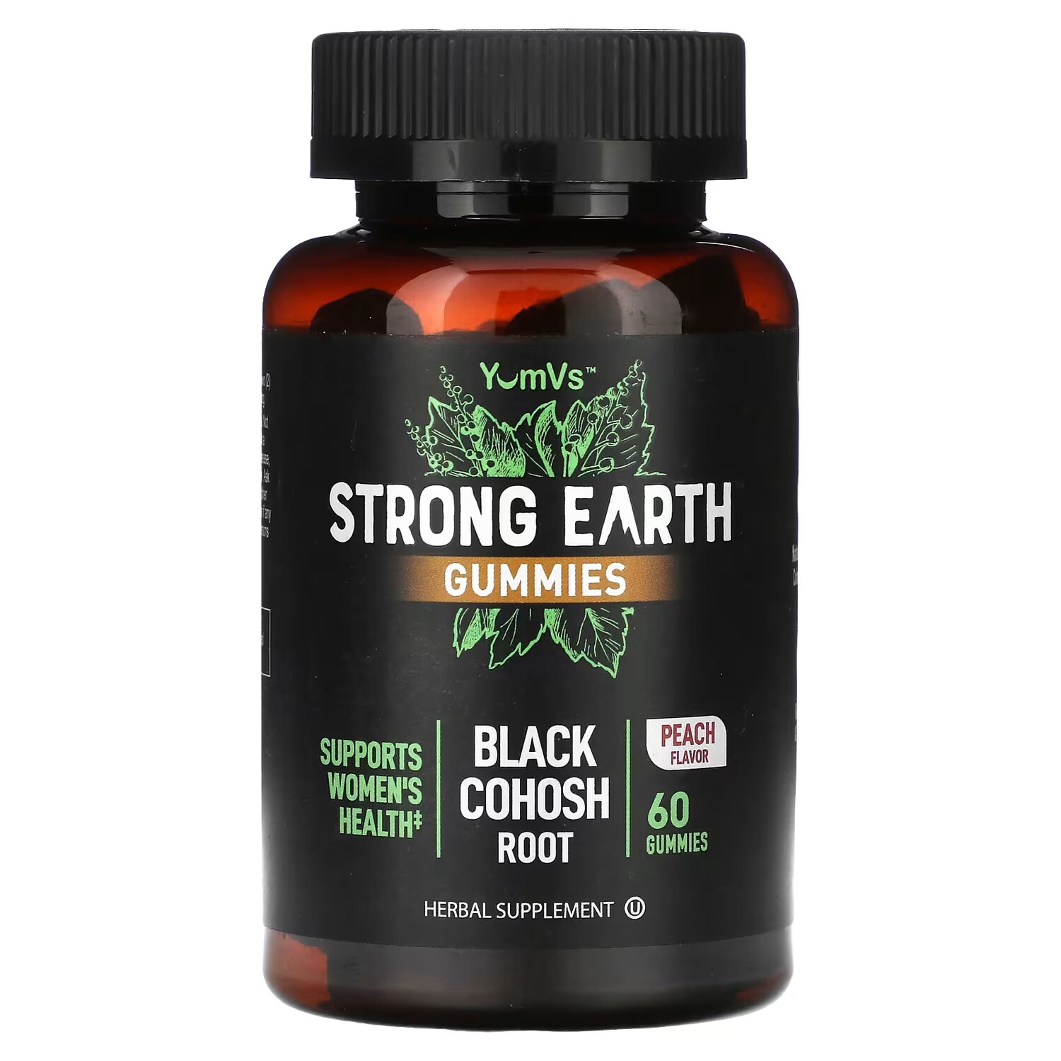 Растительная добавка YumV's Strong Earth Gummies черный кохош, корень персика, 60 жевательных конфет
Растительная добавка YumV's Strong Earth Gummies черный кохош, корень персика, 60 жевательных конфет
