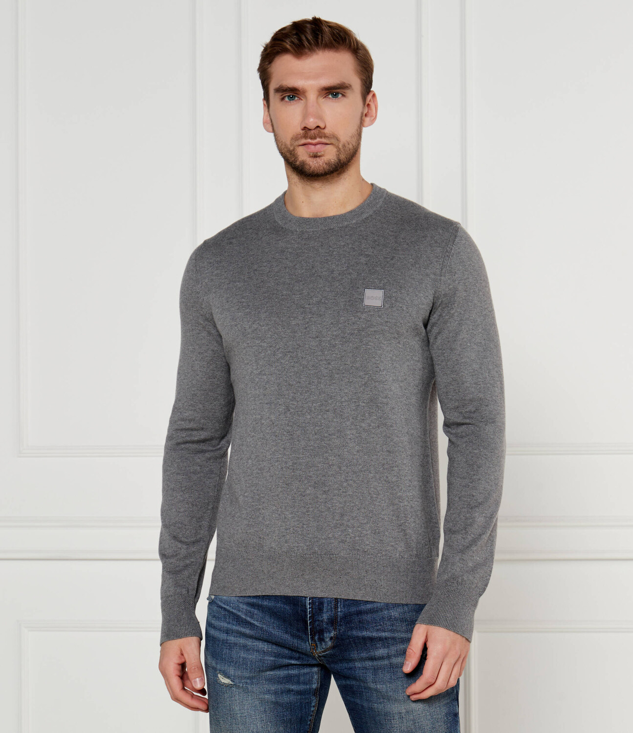 Свитер BOSS ORANGE Kanovano Regular Fit, серый
Свитер BOSS ORANGE Kanovano Regular Fit, серый