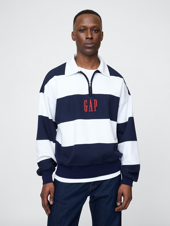 Толстовка GAP, темно-синий/белый
Толстовка GAP, темно-синий/белый