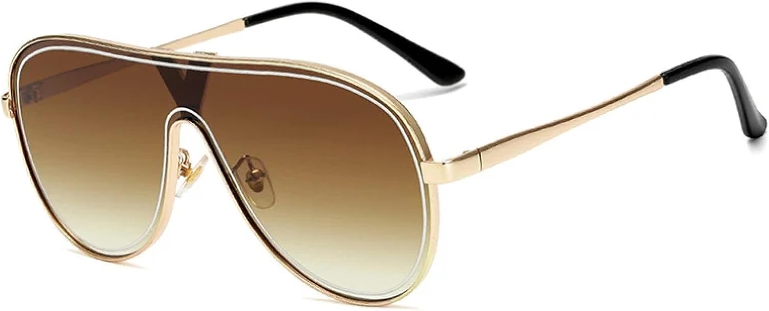 Роскошные винтажные солнцезащитные очки с плоской верхней частью для женщин, большая оправа, градиентные линзы, круглые, мужские, для путешествий и вождения VVTWSSW, C2 Brown Lens
Роскошные винтажные солнцезащитные очки с плоской верхней частью для женщин, большая оправа, градиентные линзы, круглые, мужские, для путешествий и вождения VVTWSSW, C2 Brown Lens