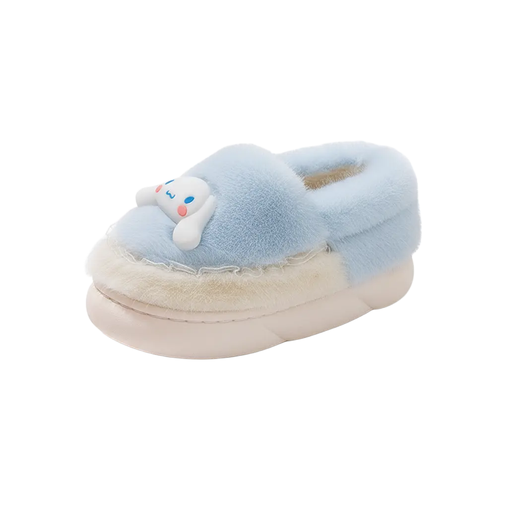 Детские противоскользящие домашние тапочки Sanrio, синий
Детские противоскользящие домашние тапочки Sanrio, синий
