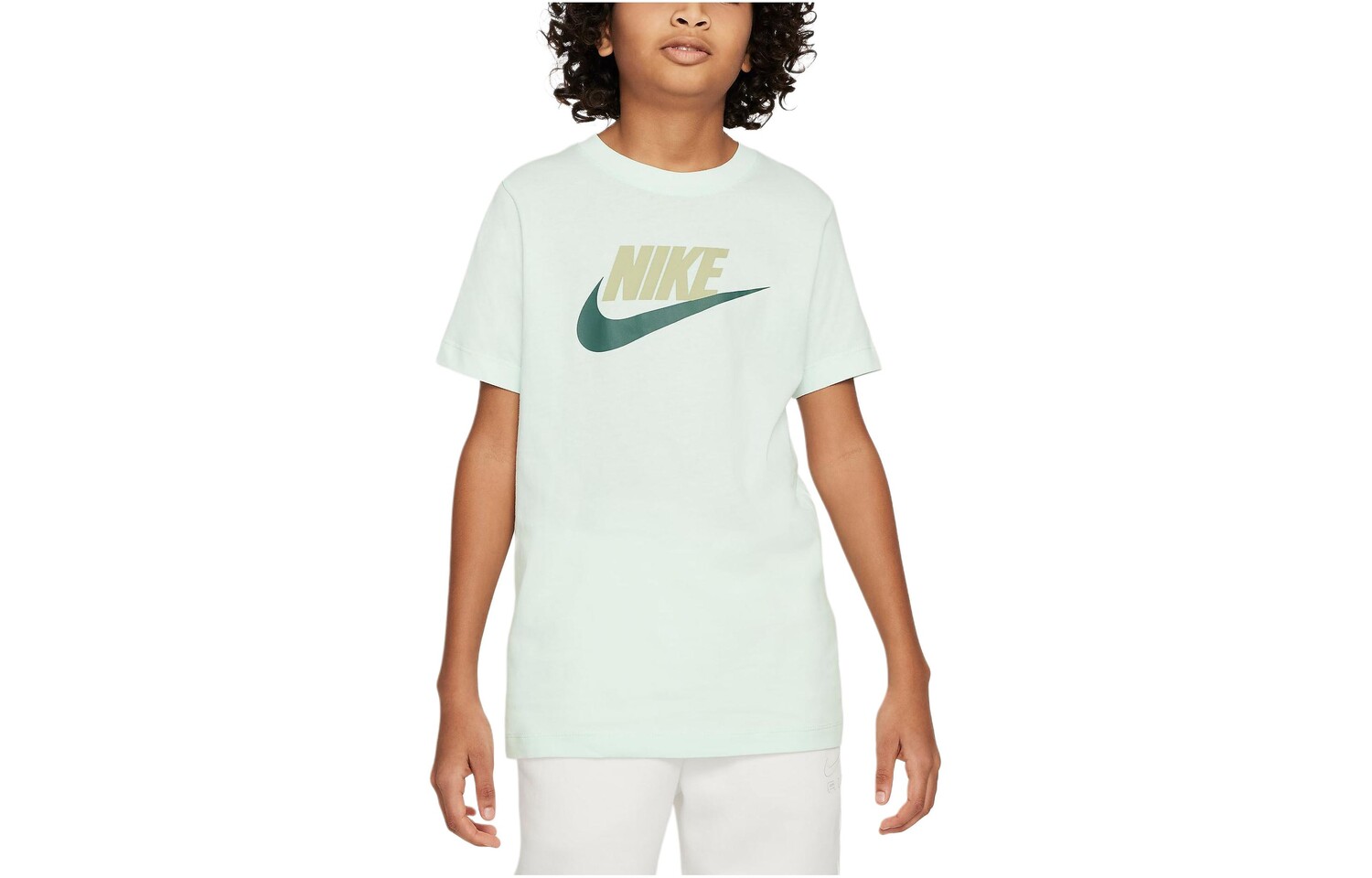 Детская футболка Nike, светло-зеленый 
Детская футболка Nike, светло-зеленый