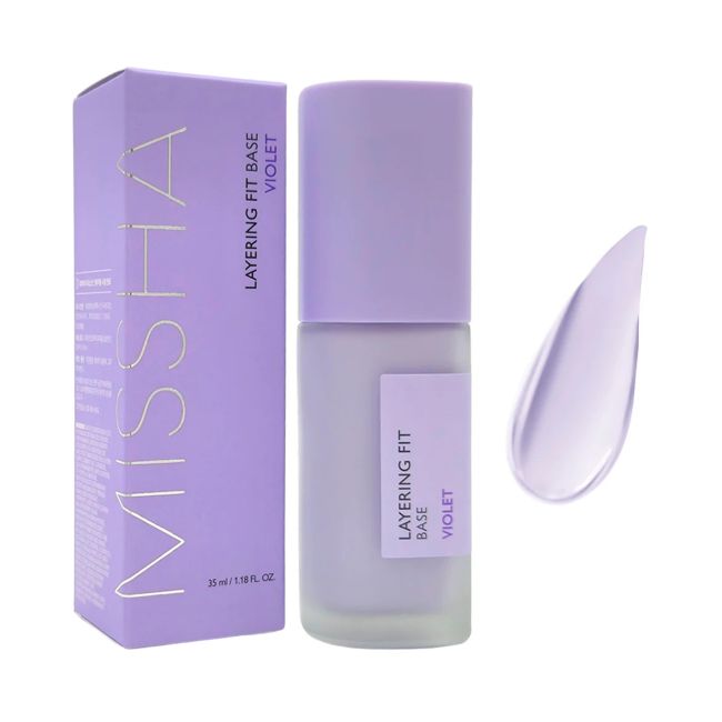 Подходящая для наслаивания фиолетовая основа под макияж Missha, 35 мл
Подходящая для наслаивания фиолетовая основа под макияж Missha, 35 мл