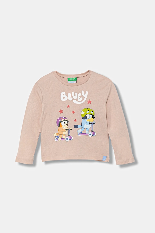 Детская хлопковая кофта с длинным рукавом United Colors Of Benetton, розовый
Детская хлопковая кофта с длинным рукавом United Colors Of Benetton, розовый