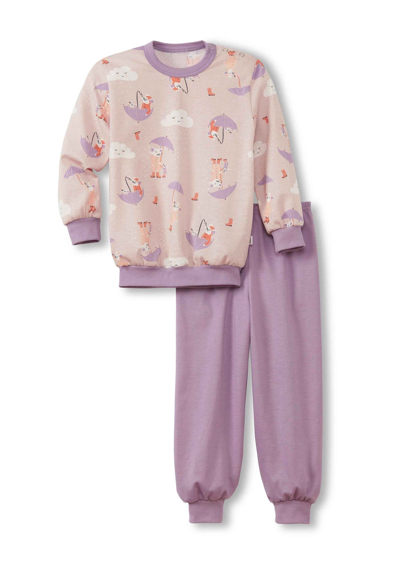 Детская пижама с манжетами CALIDA, цвет Lavender Mist 
Детская пижама с манжетами CALIDA, цвет Lavender Mist