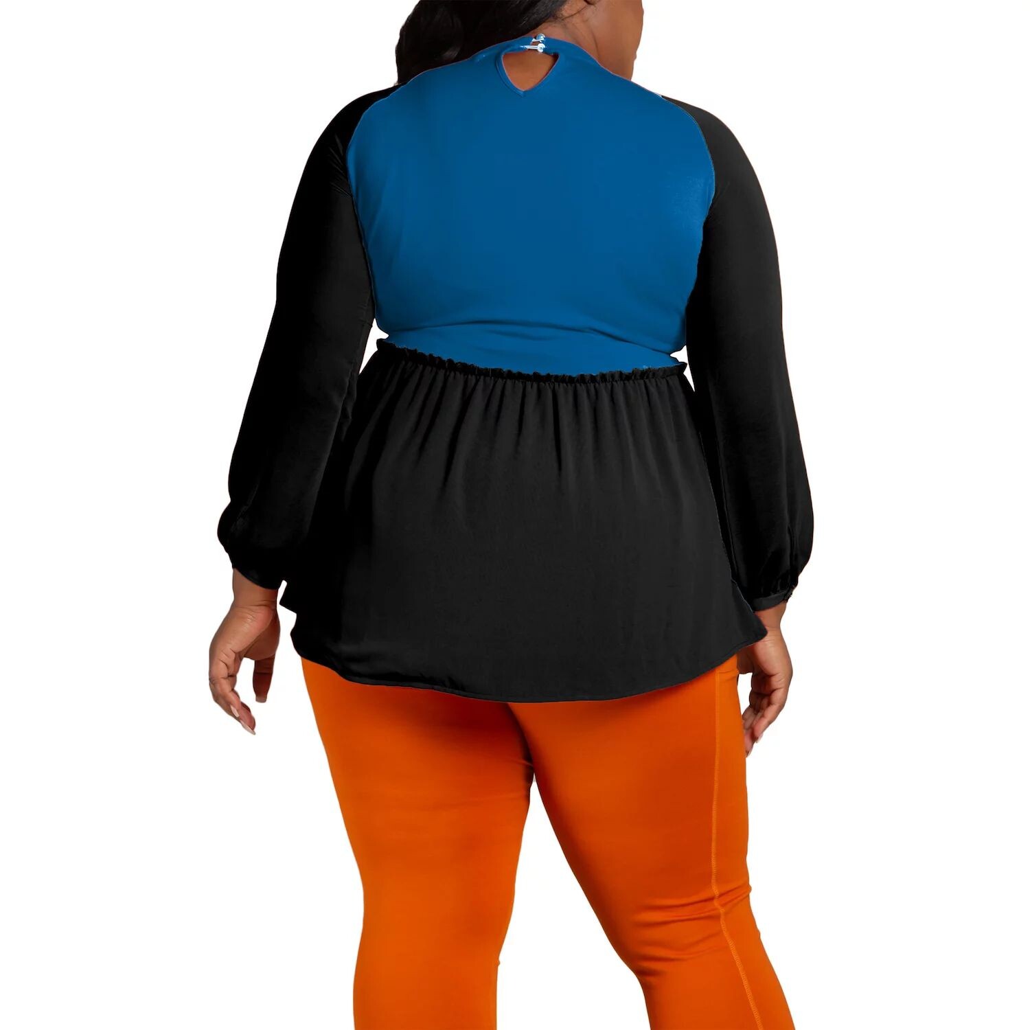 Женская туника больших размеров Poetic Justice с воротником-фонариком и рукавами-фонариками, двухцветный топ с баской Poetic Justice
Женская туника больших размеров Poetic Justice с воротником-фонариком и рукавами-фонариками, двухцветный топ с баской Poetic Justice