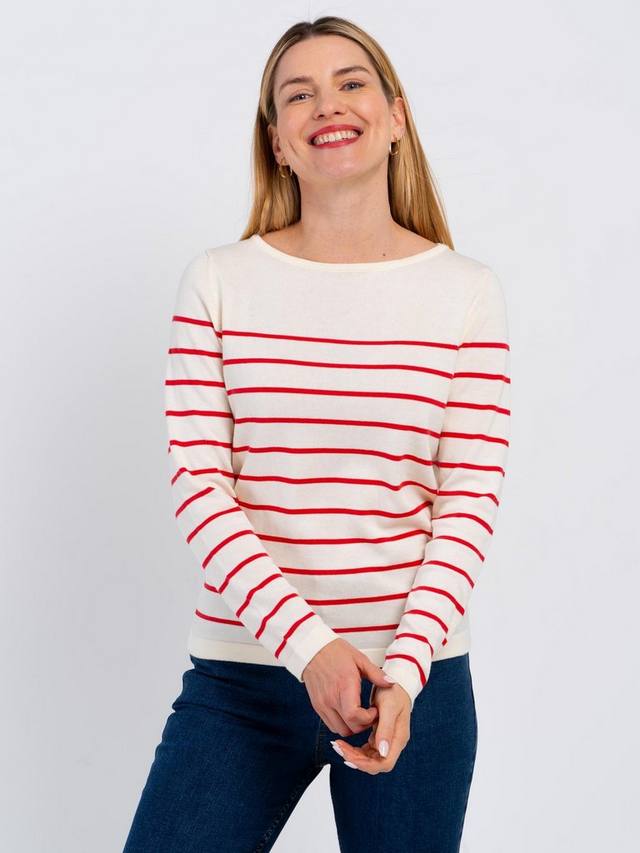 Топ с лодочкой в полоску Cassidy Celtic & Co., Bloomsbury Stripe
Топ с лодочкой в полоску Cassidy Celtic & Co., Bloomsbury Stripe