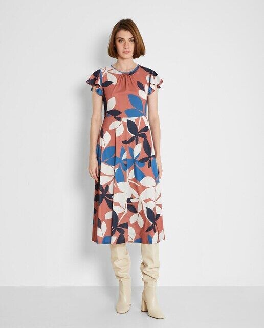 Плиссированное платье миди сми Trucco, мультиколор
Плиссированное платье миди сми Trucco, мультиколор