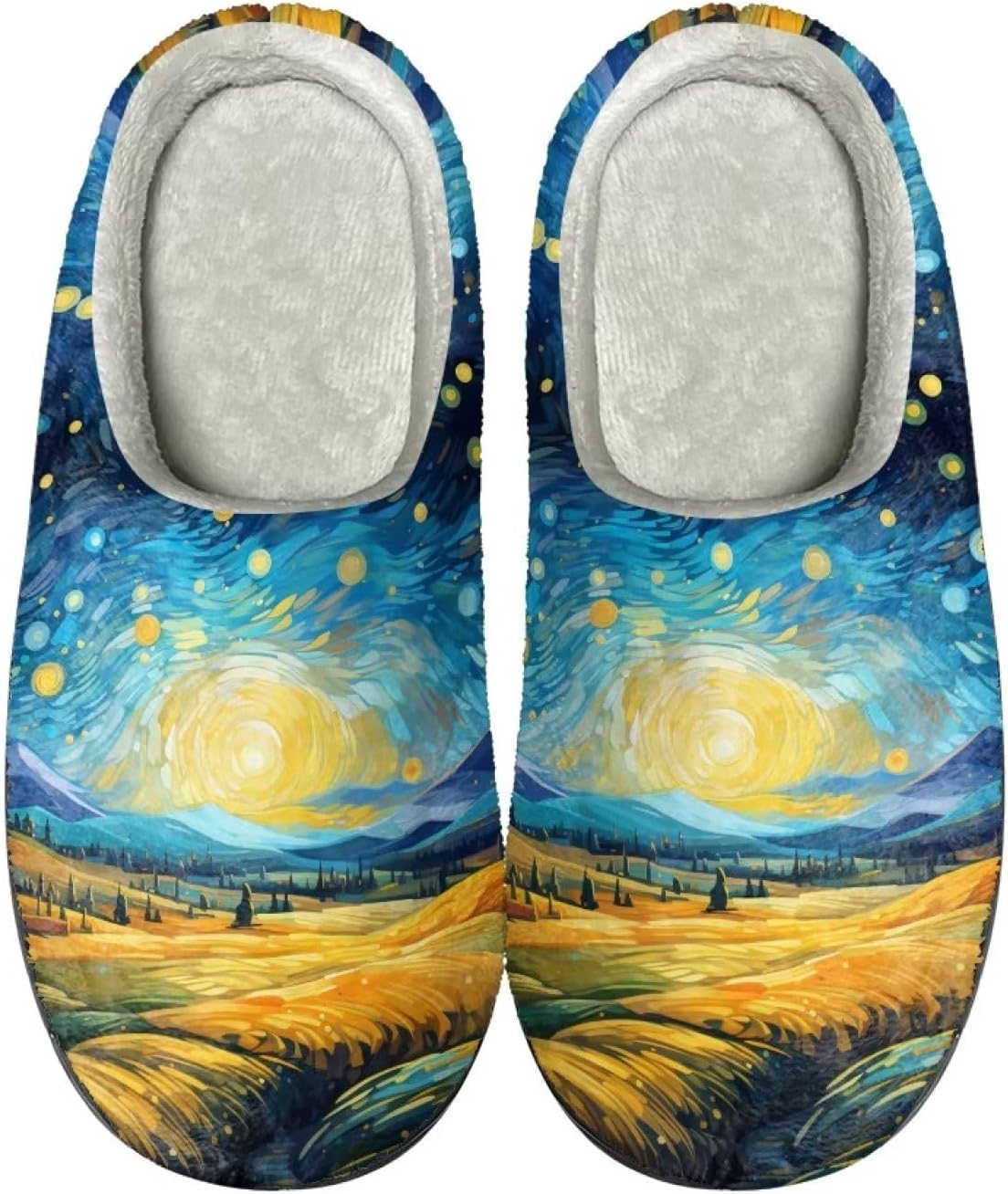 Тапочки Flashideas для женщин и мужчин, ретро, мягкие, пушистые, для пары, повседневные, модные, Starry Night
Тапочки Flashideas для женщин и мужчин, ретро, мягкие, пушистые, для пары, повседневные, модные, Starry Night