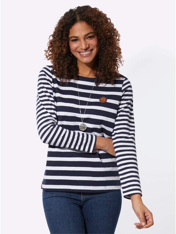 Рубашка в синюю и белую полоску WITT WEIDEN
Рубашка в синюю и белую полоску WITT WEIDEN