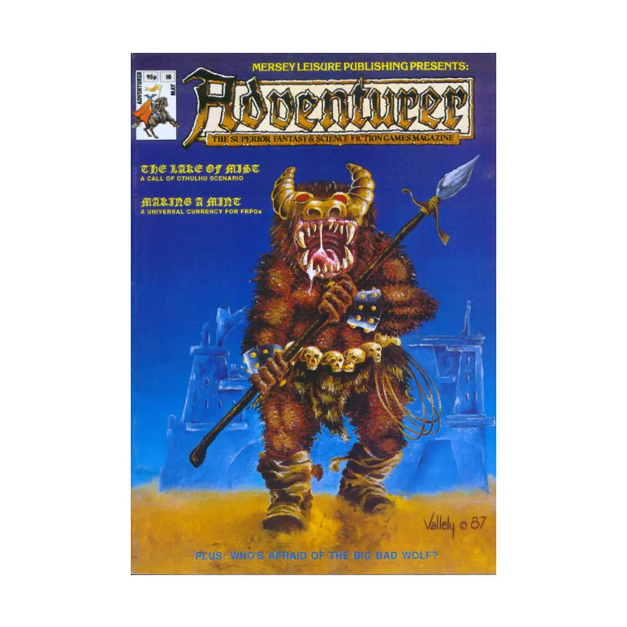 Журнал #10 "CoC Adventure - The Lake of Mist, Women in RPG's Part #5", Adventurer Magazine
Журнал #10 "CoC Adventure - The Lake of Mist, Women in RPG's Part #5", Adventurer Magazine