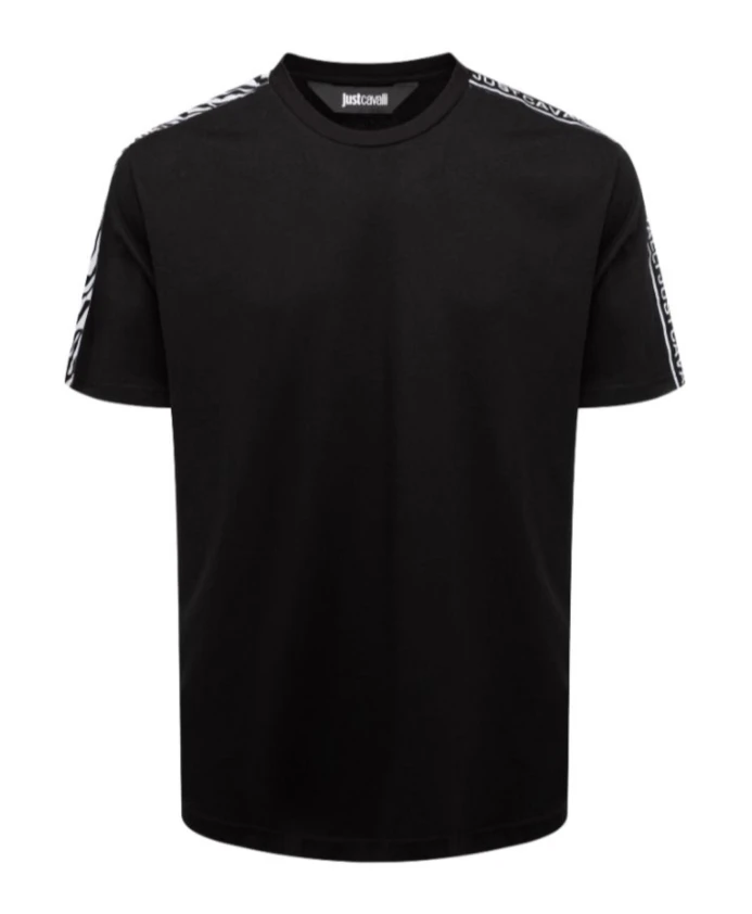 Черная футболка с коротким рукавом 74obh6r9j0001899 Just Cavalli, черный
Черная футболка с коротким рукавом 74obh6r9j0001899 Just Cavalli, черный