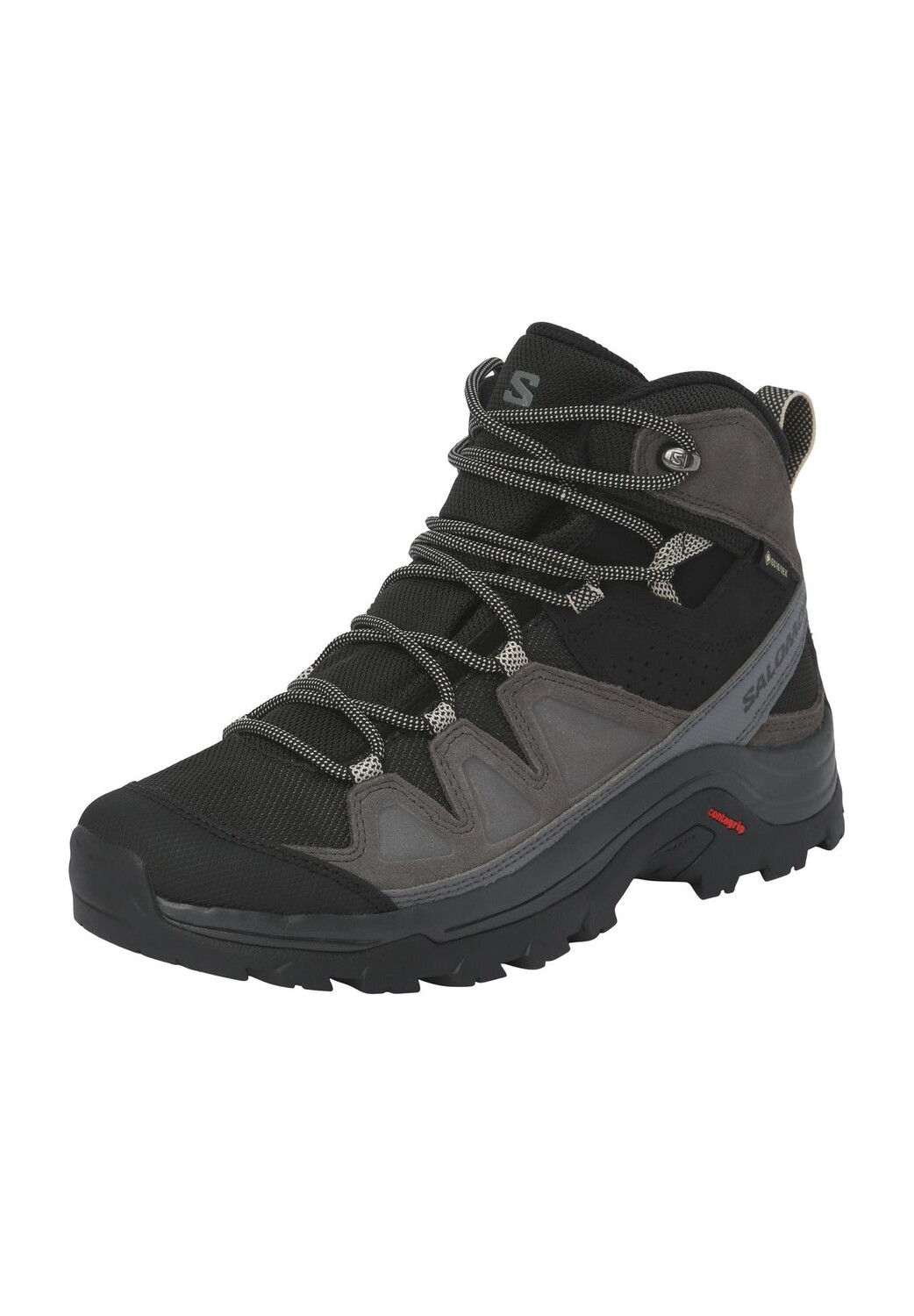 Походные ботинки Quest Rove GTX, водонепроницаемые, прочные, женские salomon, цвет Black Magnet Quiet
Походные ботинки Quest Rove GTX, водонепроницаемые, прочные, женские salomon, цвет Black Magnet Quiet