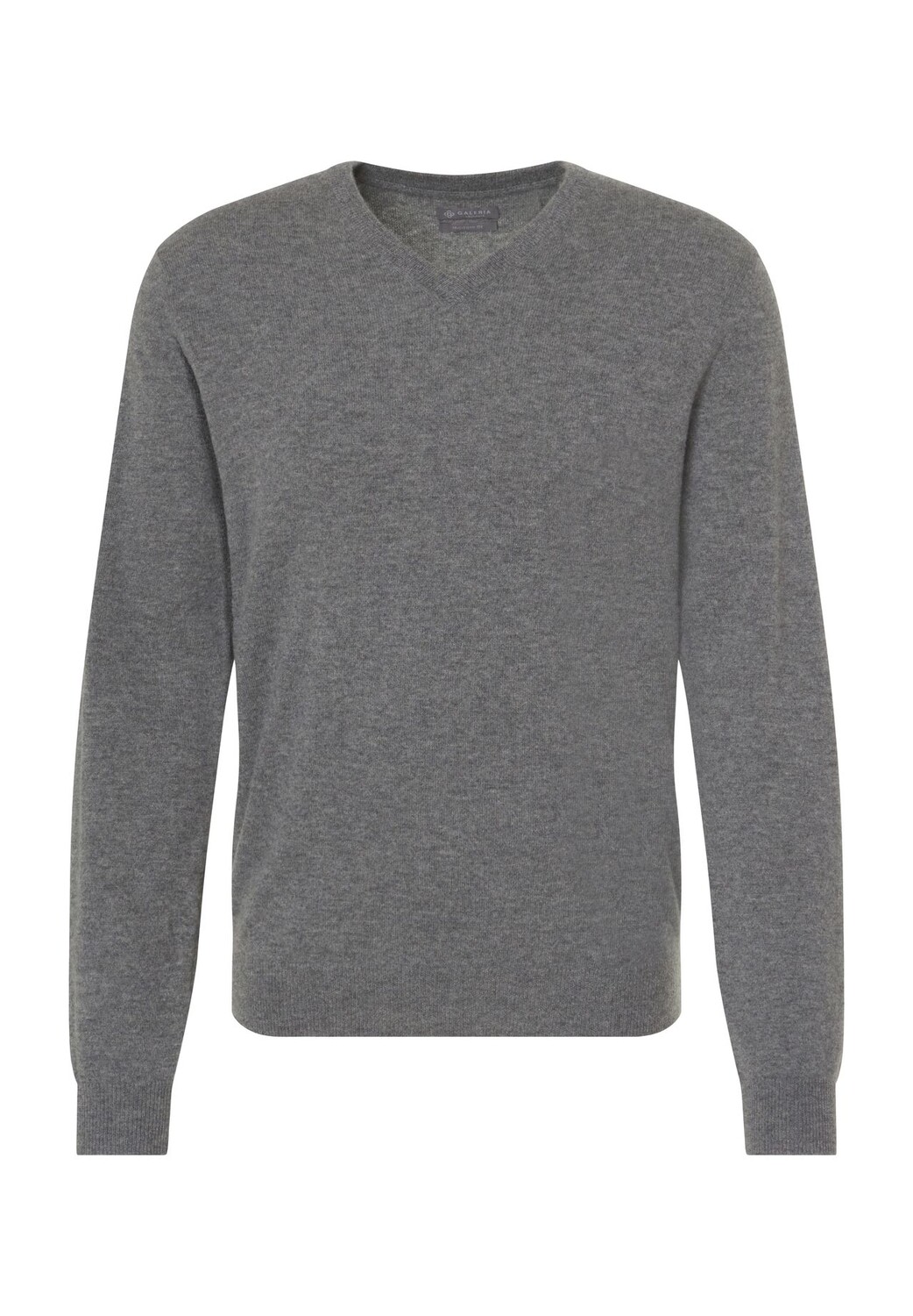 Кашемировый мужской свитер с v-образным вырезом Galeria, серый
Кашемировый мужской свитер с v-образным вырезом Galeria, серый
